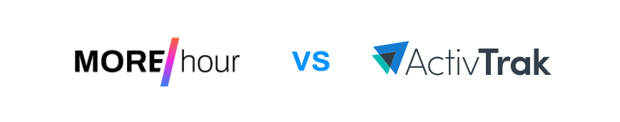 Image showing a comparison of MORE/hour vs ActivTrak.